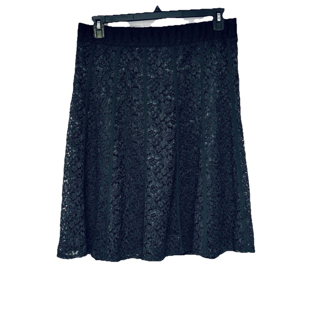 Chico's Black A-Line Skirt